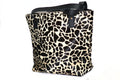 Spotted Print Leather Tote