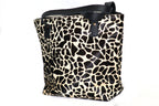 Spotted Print Leather Tote
