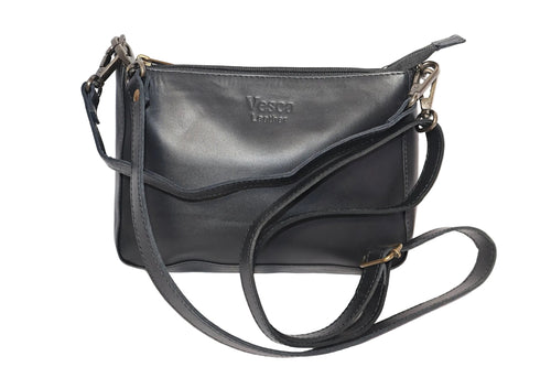 leather shoulder bag, brown leather bag, black leather bag, leather cross body bag, leather bag with two slings, leather shoulder bag, leather bags made in South Africa 