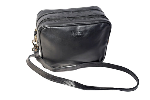 leather shoulder bag, brown leather bag, black leather bag, leather cross body bag, leather bag with two slings, leather shoulder bag, leather bags made in South Africa, leather box bag